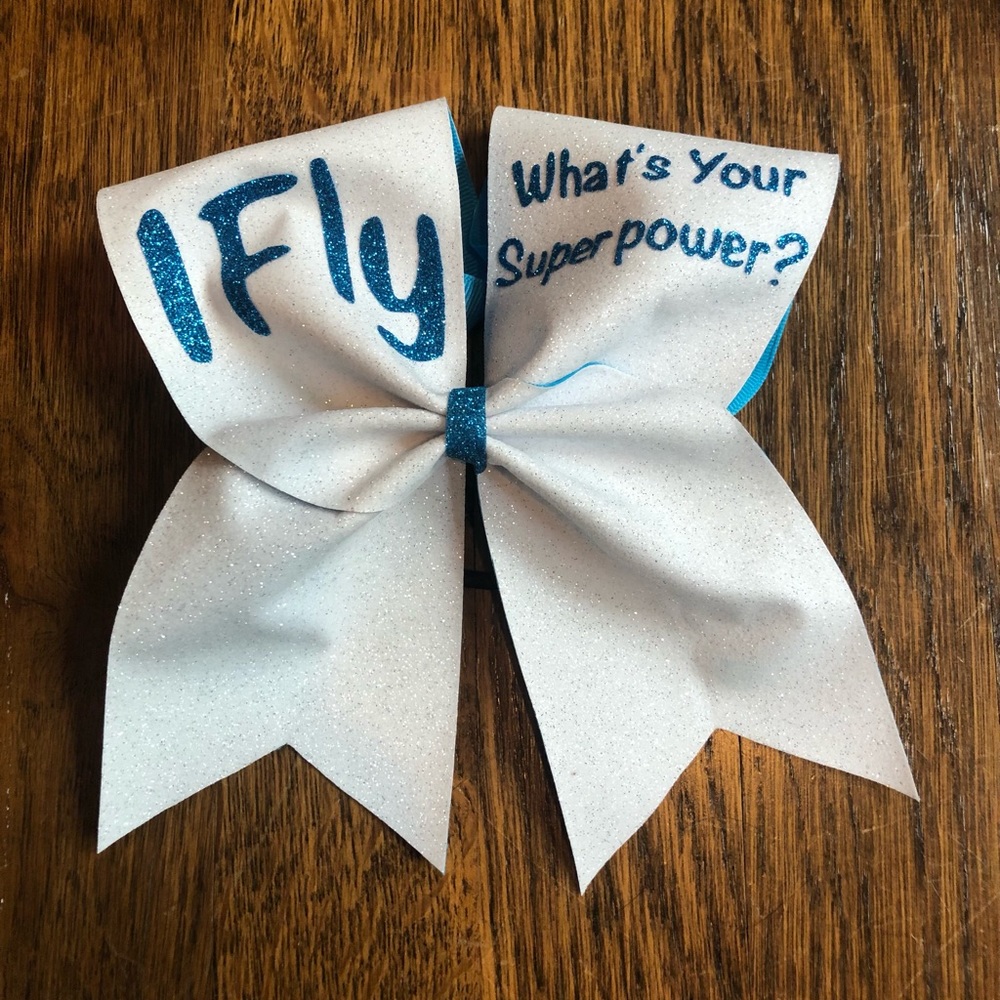 Handmade Cheer Hair Bows - Picture 2 of 6